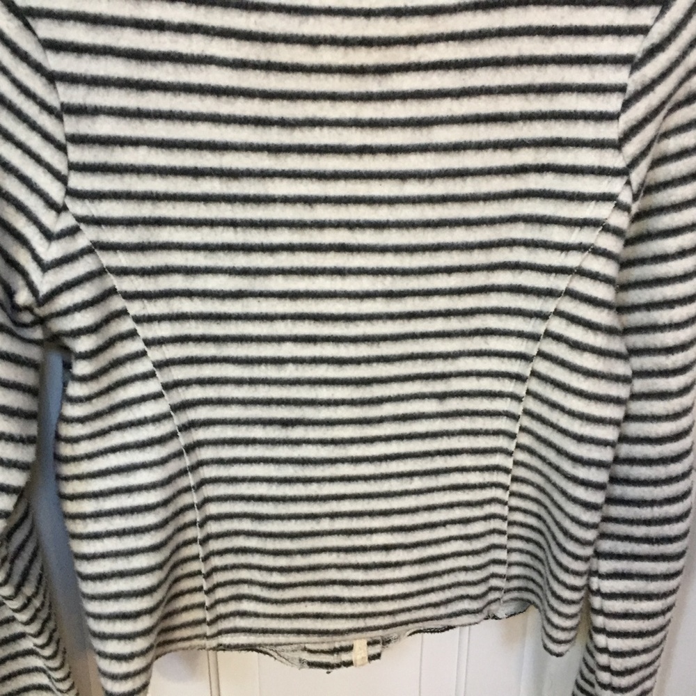 Dolan Gray & White Striped Zip Jacket - Picture 13 of 15